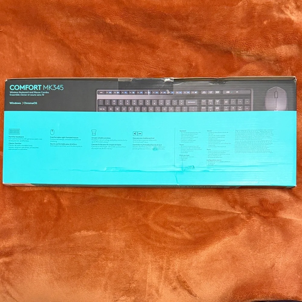 BRAND NEW Logitech MK345 Wireless Keyboard and Mouse